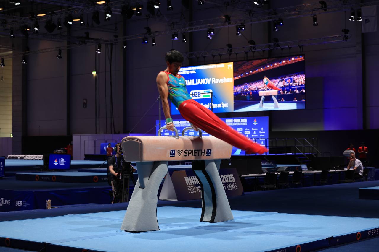 Germaniyada boʻlib oʻtayotgan Butunjahon yozgi universiada oʻyinlarida sportchilarimiz faol ishtirok etishmoqda