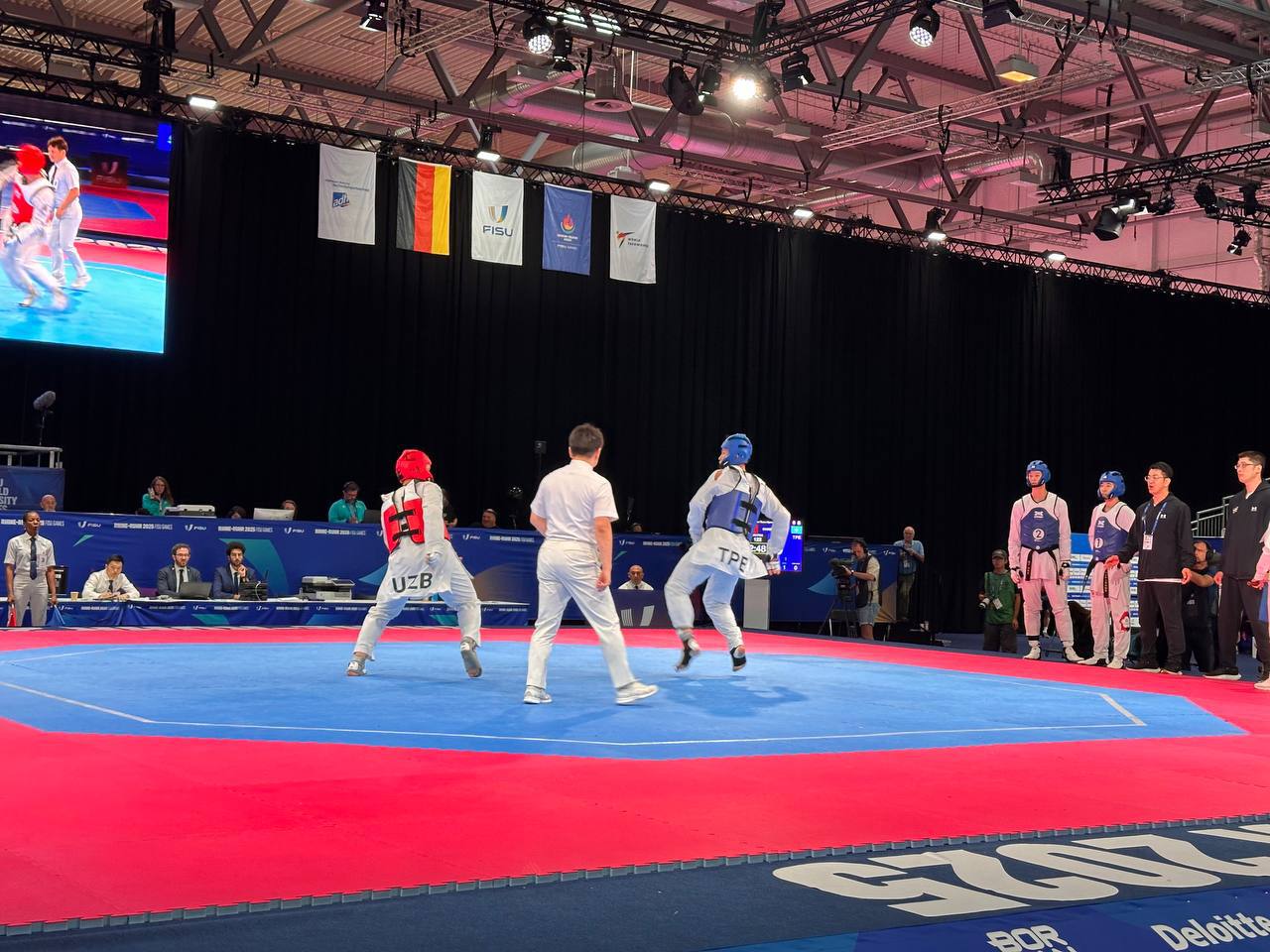 Universiada oʻyinlarida taekvondochilarimiz erkaklar jamoaviy dasturida sovrindor boʻldi